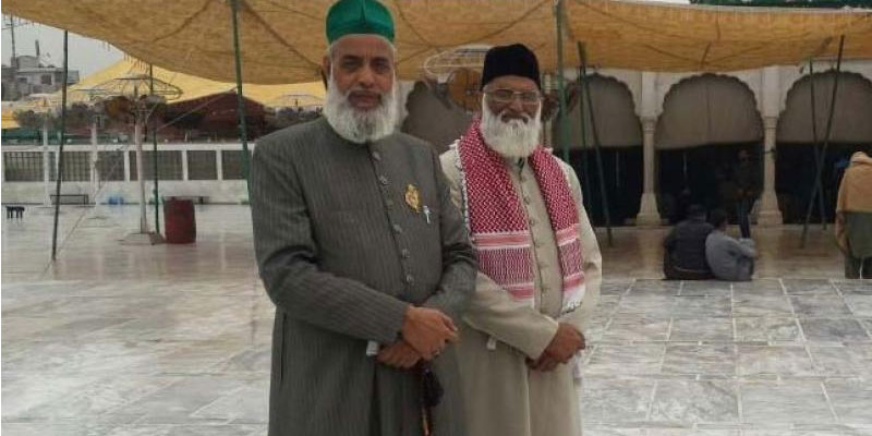 Asif Nizami, the chief priest and Nazim Nizami